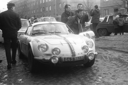 Krzysztof Komornicki i Zygmunt Wiśniowski – Alpine Renault A 110.
